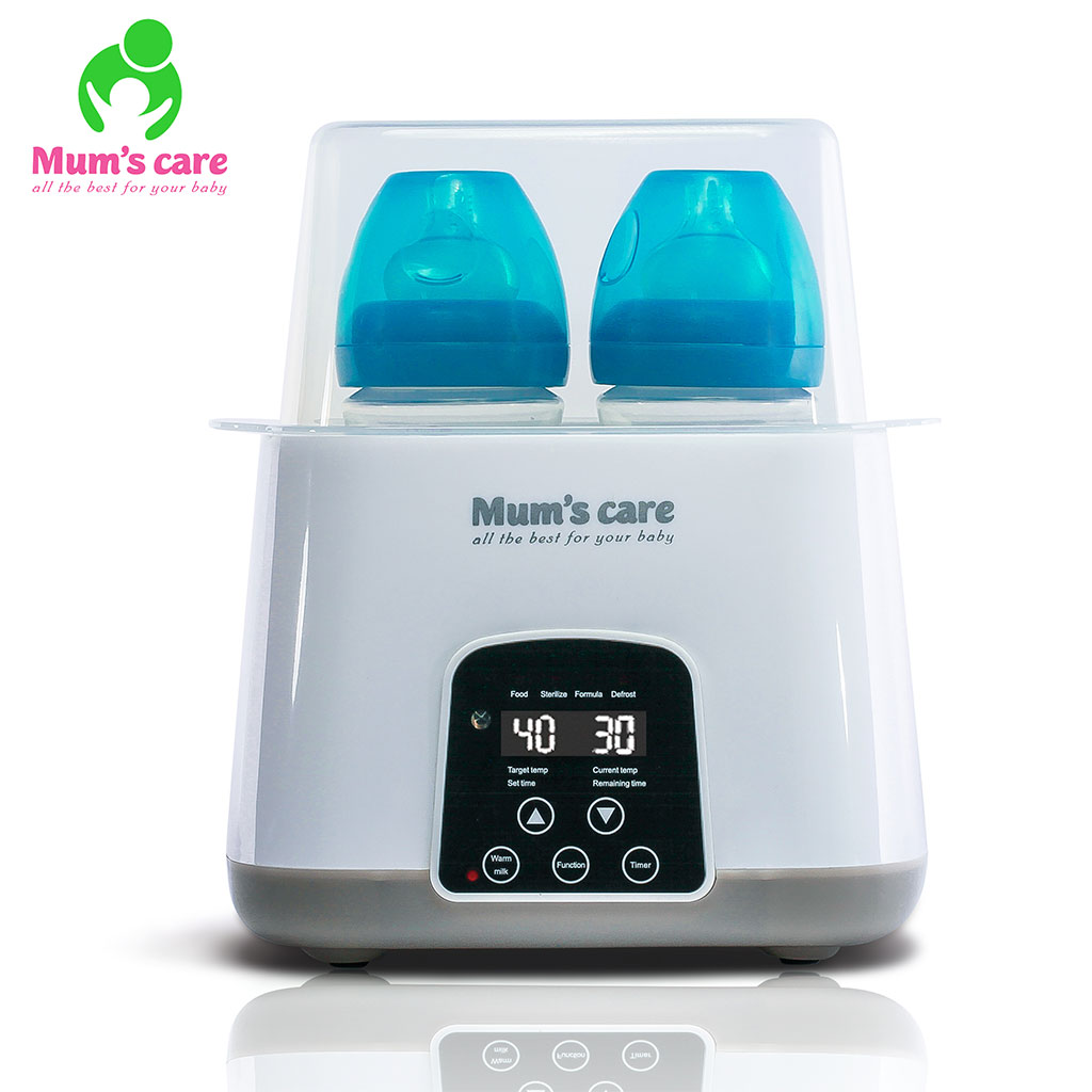 MÁY HÂM SỮA & TIỆT TRÙNG BÌNH SỮA ĐA NĂNG MUM'S CARE KHÔNG CÓ BPA