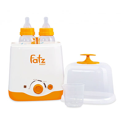Máy hâm sữa đa năng 2 bình cổ rộng Fatzbaby FB3011SL
